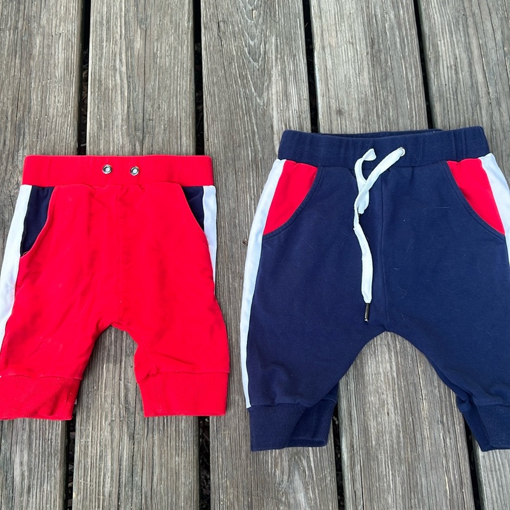 Brothers patriotic shorts set